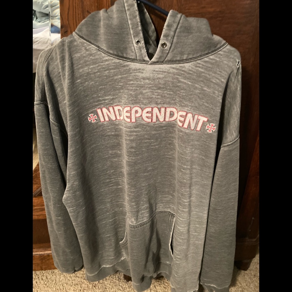 Vintage Independent Trucks Skate Hoodie from 1999.